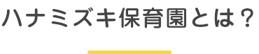 ハナミズキ保育園とは？